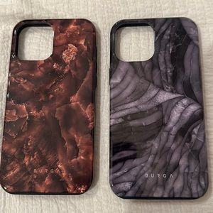 NWT iPhone 13 Pro Max/ 12 pro max Burga cases